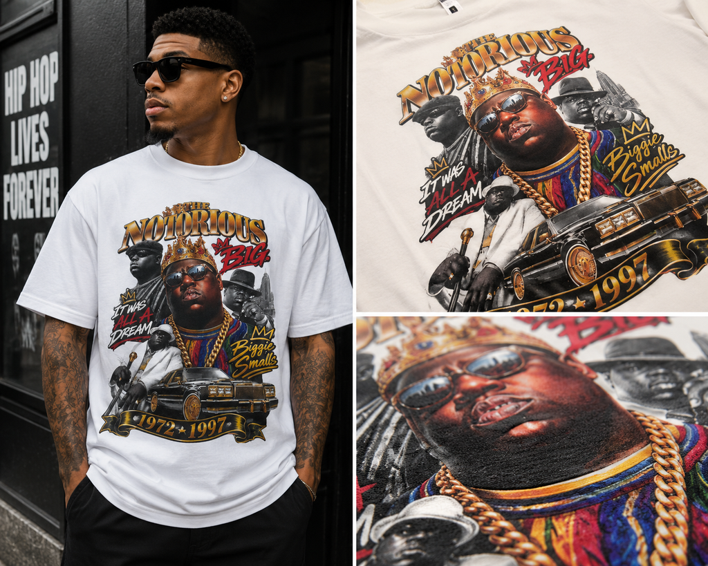 Notorious B.I.G. Tribute Graphic T-Shirt