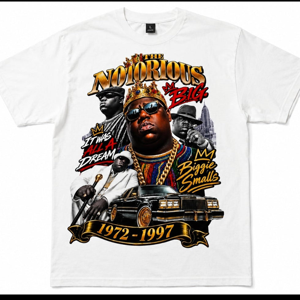 Notorious B.I.G. Tribute Graphic T-Shirt