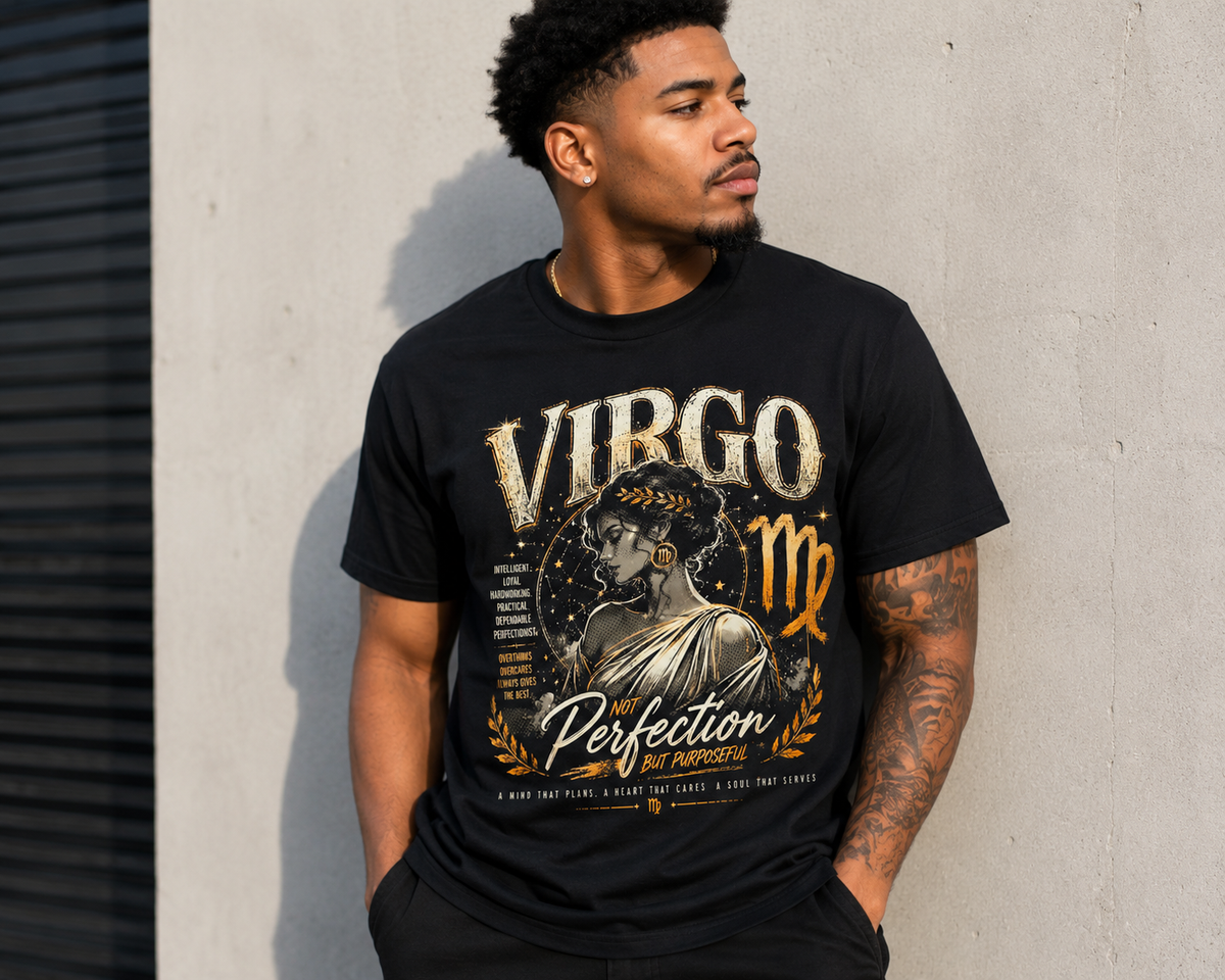 Virgo – Not Perfection, But Purposeful Graphic T-Shirt