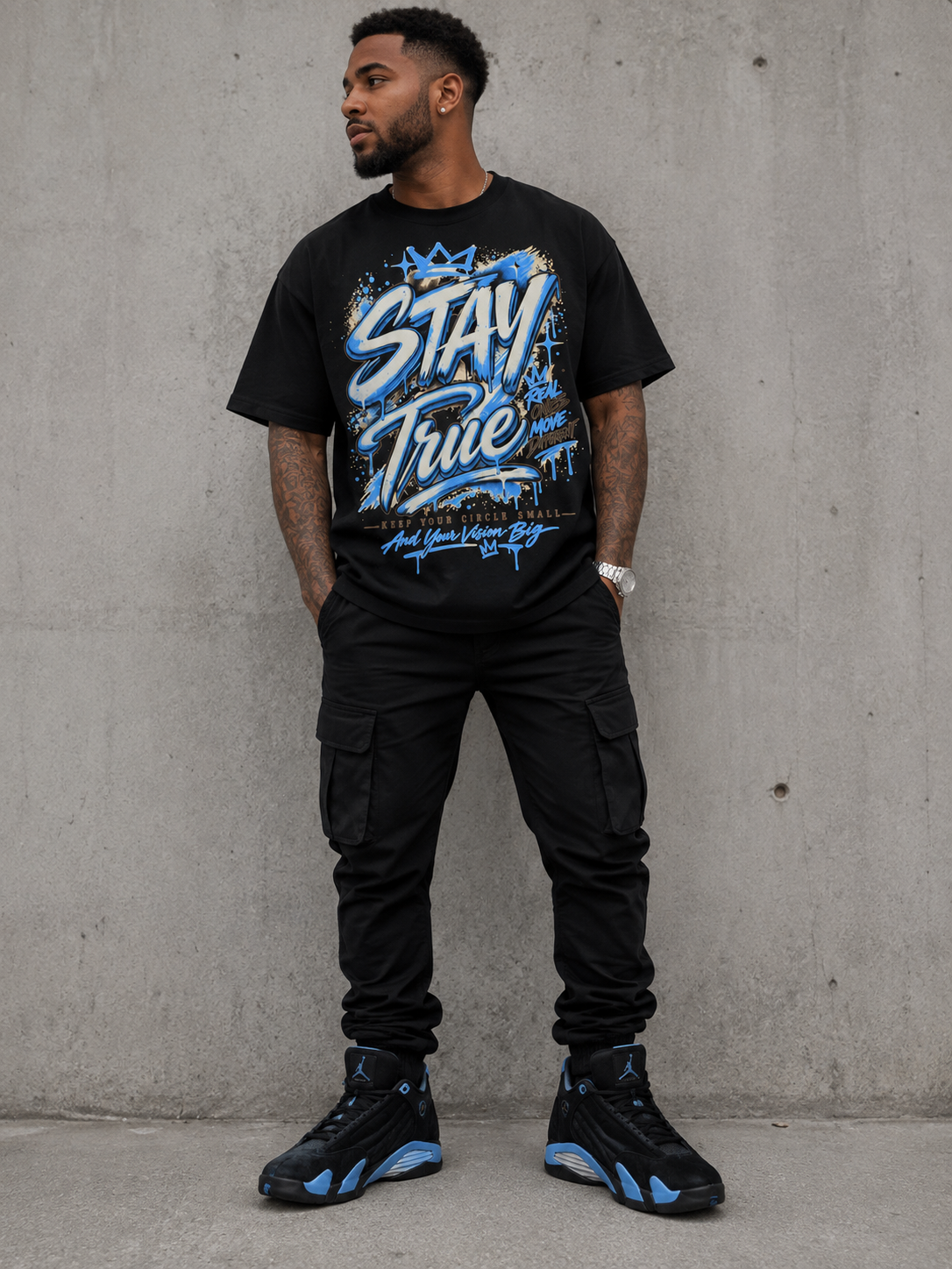 Stay True – Keep Your Circle Small Graphic T-Shirt