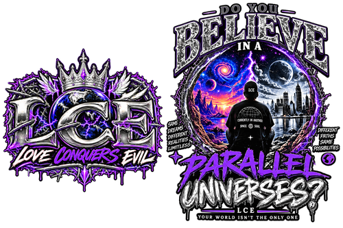 LCE “Parallel Universe” Heavyweight T-Shirt – Black